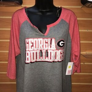 Georgia bulldogs tee  L/S